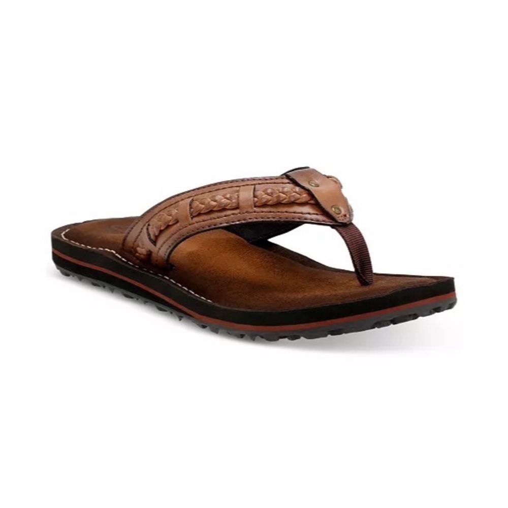 Clarks Fenner Nerice Honey Leather Sandals, Mon Chéri Size 9M New in Box - Picture 1 of 13